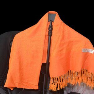 Pashmina Scarf color Orange 72" Long by 27 " Wide